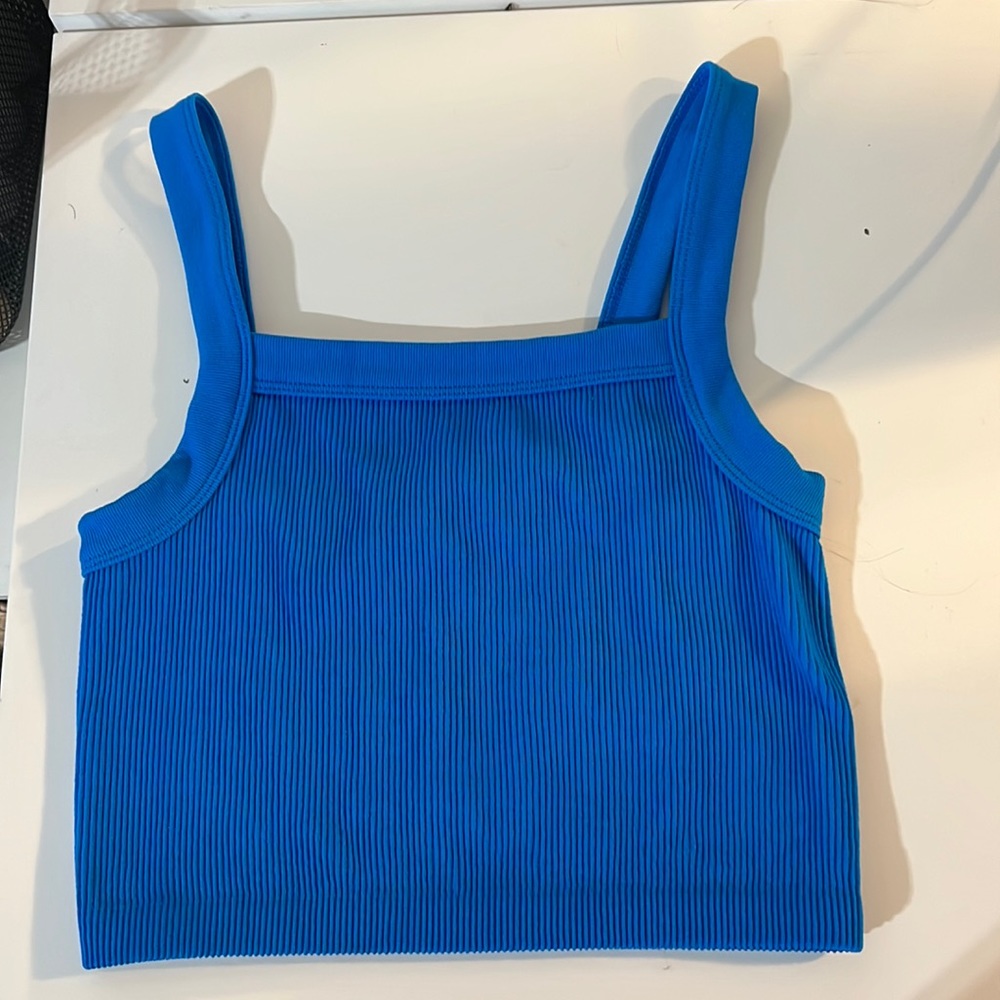 Cotton on royal blue tank top! worn once great condition!